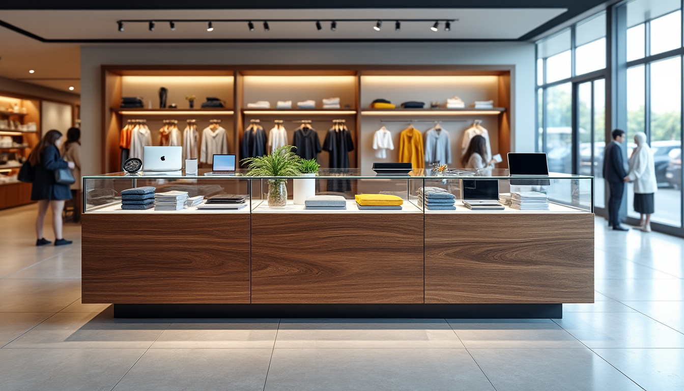 Le Guide Ultime pour Sélectionner le Comptoir Parfait de Votre Magasin